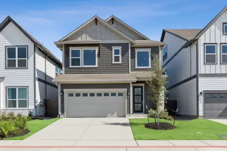 New construction Single-Family house 835 Perry Path, Unit 49, Round Rock, TX 78664 plan The Markham - image