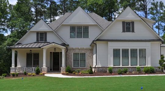 New construction Single-Family house 101 Mills Ln, Ball Ground, GA 30107 plan The Evans B - image