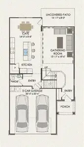 Pulte Homes, Gordon floor plan