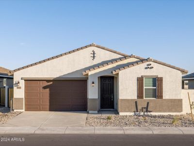 New construction Single-Family house 37280 W Patterson St, Maricopa, AZ 85138 Sawyer- photo 4 4