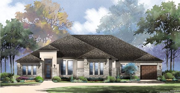 New construction Single-Family house 4119 Wood Creek, San Antonio, TX 78257 Vermentino : 90-4055SF.1- photo 0