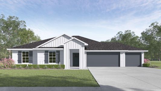 New construction Single-Family house 650 Radley Rd, Lockhart, TX 78644 The Dean- photo 0