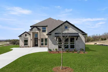 New construction Single-Family house 9812 Aiken Ct, Forney, TX 75126 plan Birchwood 2FSW (w/Media) - One Acre Homesite - image