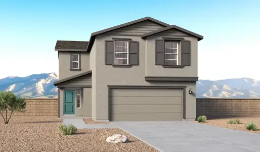 New construction Single-Family house 6001 E Jayden Ln, Tucson, AZ 85756 plan Gila - C30G - image