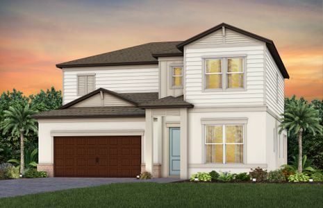 New construction Single-Family house 33247 Legacy Lands Ln, Wesley Chapel, FL 33545 plan Umbria - image