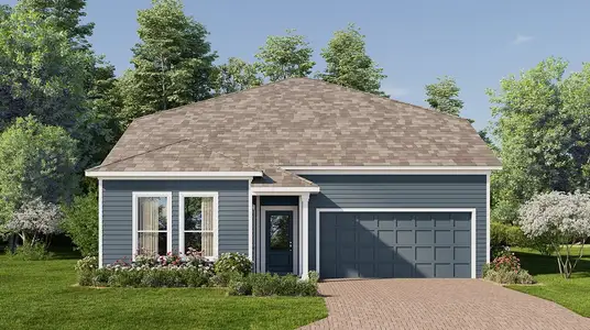 New construction Single-Family house 4305 Riverbend Blvd, Haines City, FL 33844 plan Steely - image