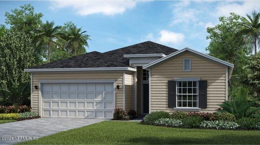 New construction Single-Family house 15566 Whispering Fir Drive, Jacksonville, FL 32218 Trevi- photo 0