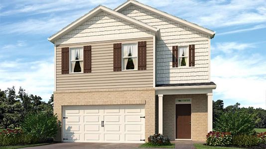 New construction Single-Family house 93 Babcock Dr Ne, Rome, GA 30165 plan Robie - image