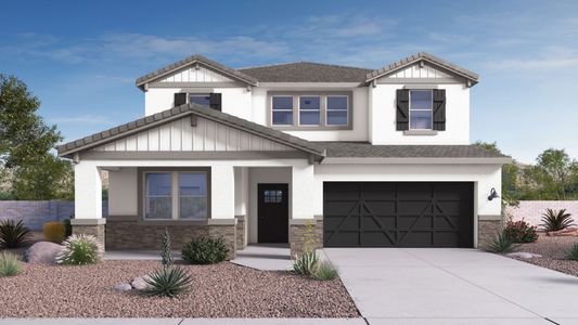 New construction Single-Family house 2722 E Agave Knoll Rd, Phoenix, AZ 85024 plan Miraval - image