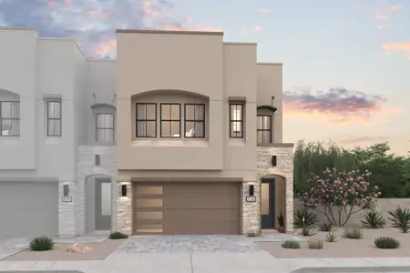 New construction Single-Family house 2525 W Gloria Ln, Phoenix, AZ 85085 plan Sea Bright II - End Unit - image