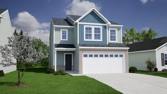 New construction Single-Family house TBD Lodgepole Ln, Unit 186, West Columbia, SC 29170 plan Kershaw - image
