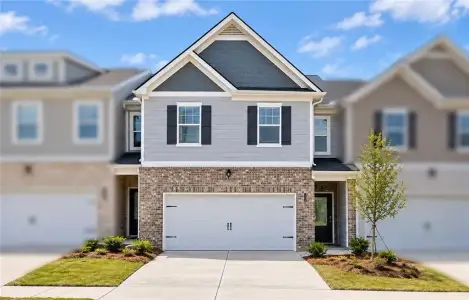 New construction Townhouse house 5604 Transfer Trl, Ellenwood, GA 30294 - image