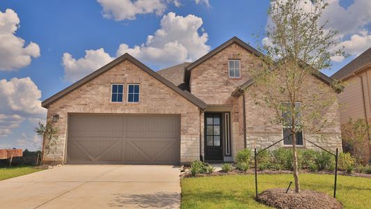 New construction Single-Family house 2012 Shady Glen Ln, Magnolia, TX 77484 plan Oleander - image