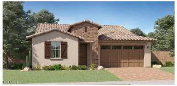 New construction Single-Family house 15824 W Kendall St, Goodyear, AZ 85338 Revolution Plan 4083- photo 0