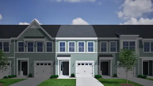 New construction Single-Family house 1068 Tea Rose Ct, Durham, NC 27703 plan Dahlia - image