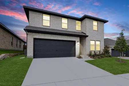 New construction Single-Family house 1317 Richardson St, Howe, TX 75459 plan Tigris II - image