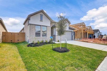 New construction Single-Family house 7526 Coral Lk, Cypress, TX 77433 Melbourne- photo 0