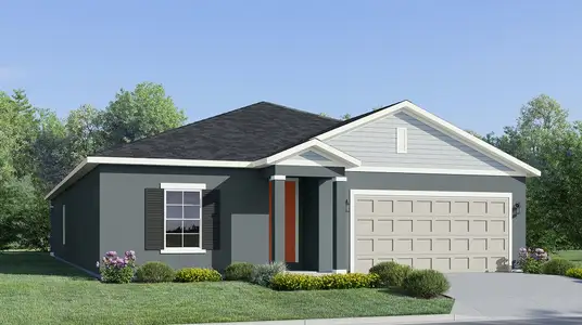 New construction Single-Family house 19689 Sw 82Nd Lp, Dunnellon, FL 34432 plan Franklin - image