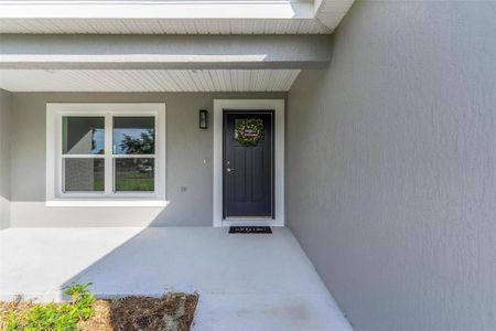 Covered Front Entry with Porch