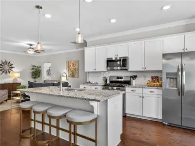 New construction Townhouse house 3804 Shelleydale Dr, Unit 3, Powder Springs, GA 30127 - image 7