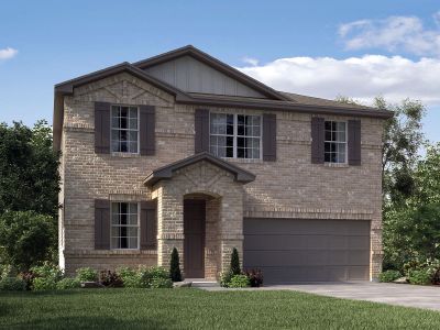 New construction Single-Family house 15858 Comanche Owl, San Antonio, TX 78233 plan Red River (3006) - image