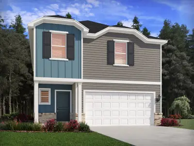 New construction Single-Family house 144 Golden Finch Wy, Clayton, NC 27520 plan Lennon - image
