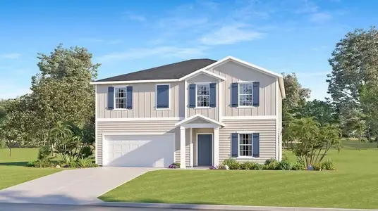 New construction Single-Family house 6680 Sw 89Th Lp, Ocala, FL 34476 plan Brio II - image