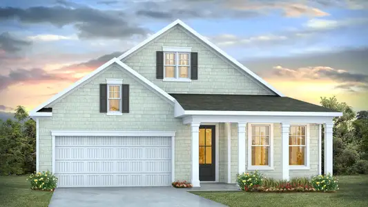 New construction Single-Family house 276 Livingston Woods Dr, Irmo, SC 29063 plan Darby - image