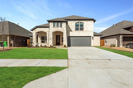 New construction Single-Family house 1001 Superbloom Avenue, Fort Worth, TX 76247 Carolina IV- photo 0