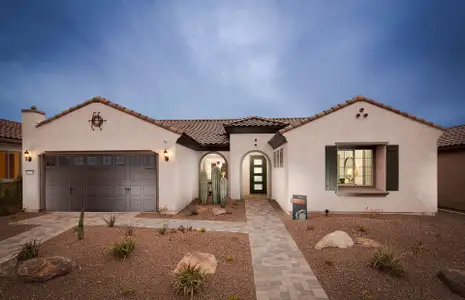 New construction Single-Family house 19698 N 273Rd Dl, Buckeye, AZ 85396 plan Endeavor - image