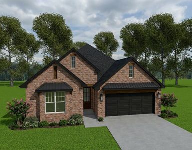New construction Single-Family house 2308 Rivercane Ct, College Station, TX 77845 plan The Iris - image