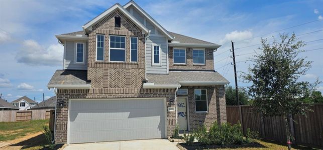 New construction Single-Family house 31002 Myers Haven Lane, Hockley, TX 77447 SEDONA- photo 0