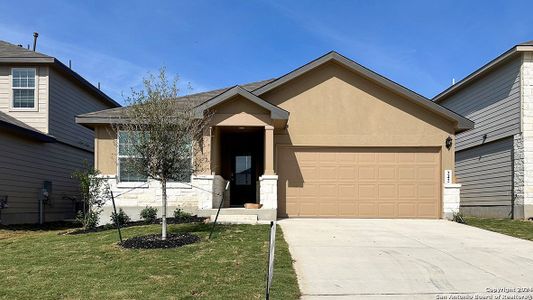 New construction Single-Family house Wild Duck, San Antonio, TX 78253 The Knight - photo 0