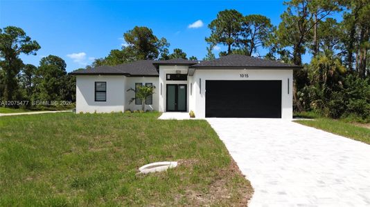 New construction Single-Family house 1015 E Bagget St, Lehigh Acres, FL 33974 - image