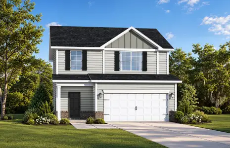 New construction Single-Family house Hinesville, GA 31313 plan The Morris - image