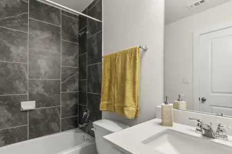 New construction Duplex house 713 White Steppe Wy, Georgetown, TX 78626 plan Brazos First - image 6