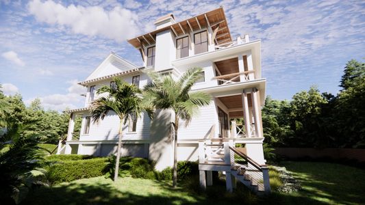 New construction Single-Family house 3802 Cameron Blvd, Isle Of Palms, SC 29451 - image