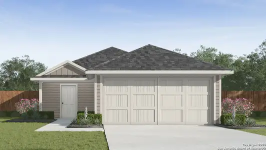 New construction Single-Family house 13943 San Saba Fls, San Antonio, TX 78253 Estero- photo 0