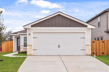 New construction Single-Family house 18420 Stellers Sea St, Elgin, TX 78621 - image