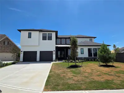 New construction Single-Family house 15811 Red Willow Ct, Conroe, TX 77302 plan 6050 Elevation D - image