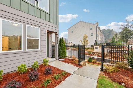 New construction Townhouse house 1551 Layton Ln Nw, Atlanta, GA 30318 Bellamy Homeplan- photo 100 100