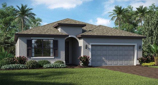 New construction Single-Family house 7919 Lakes Edge Ln, Port Charlotte, FL 33981 Marsala- photo 0