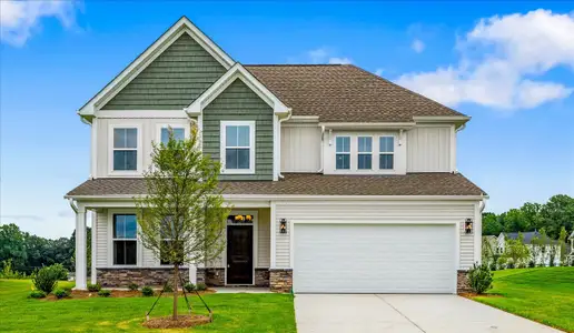 New construction Single-Family house 347 Yarrow Dr, Lexington, NC 27295 plan Peachtree - image