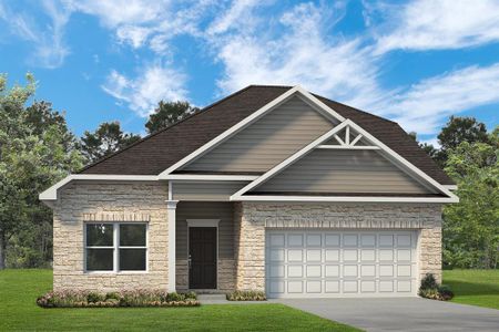 New construction Single-Family house 396 Kendall Crest Dr, Alvin, TX 77511 The Davenport II- photo 0
