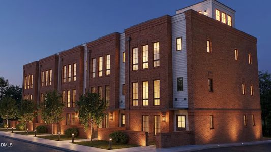 New construction Townhouse house 1717 W Club Blvd, Durham, NC 27705 - image