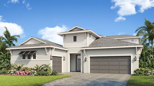New construction Single-Family house 8308 Golden Beach Ct, Parrish, FL 34219 plan Grand Osprey - image