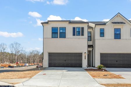 New construction Townhouse house 1888 Copelyn Reese Ct, Lawrenceville, GA 30043 Sawnee- photo 0
