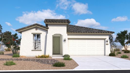 New construction Single-Family house 7210 E Cottonmouth Dr, San Tan Valley, AZ 85143 plan Clover - image
