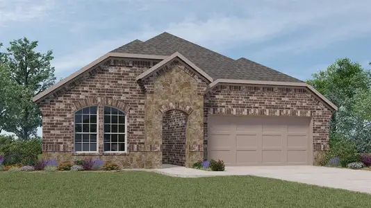 New construction Single-Family house 4200 Plateau Dr, Forney, TX 75126 plan 1829 Brookview - image
