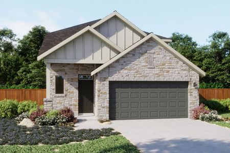 New construction Single-Family house 148 White Horses Dr, Kyle, TX 78640 Jasper- photo 0